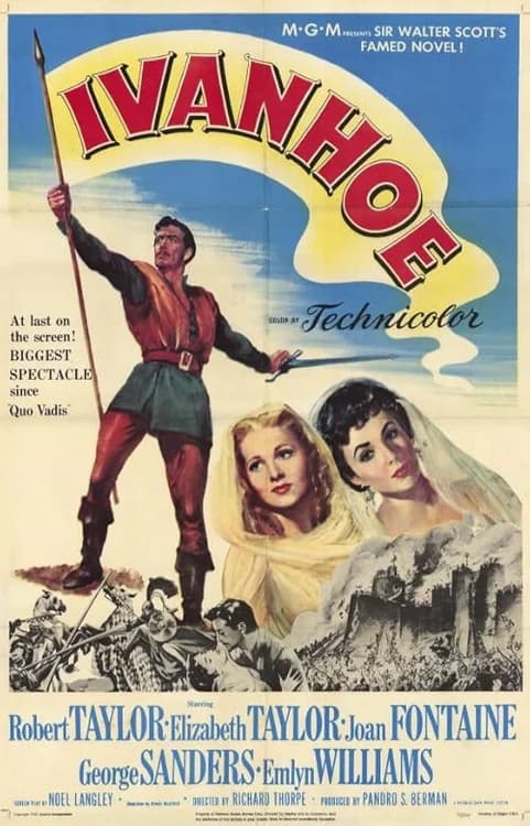 Ivanhoe film posteri