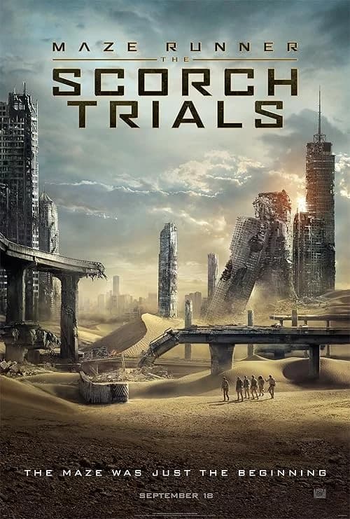 Maze Runner: The Scorch Trials film posteri