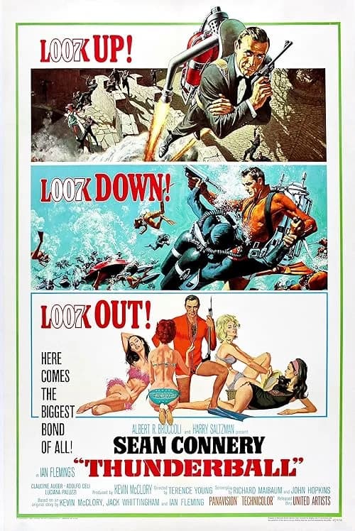 Thunderball film posteri